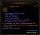 avarice-band